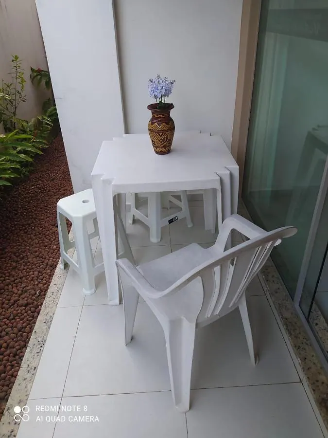 Ferienwohnung Confortavel Apartamento De 2 Quartos Para 5 Pessoas, Totalmente Mobiliado, Com Wifi E Netflix, Localizado A Uma Quadra Do Calcadao Da Praia De Ponta Neg,Ra, Predio Com Piscina, Churrasqueira E Portaria Virtual E Eletronica 24 Horas Natal 0*,  Brasilien