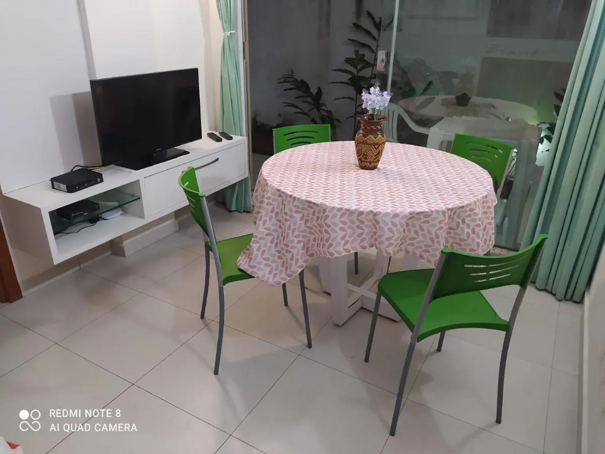 Apartment Ferienwohnung Confortavel Apartamento De 2 Quartos Para 5 Pessoas, Totalmente Mobiliado, Com Wifi E Netflix, Localizado A Uma Quadra Do Calcadao Da Praia De Ponta Neg,Ra, Predio Com Piscina, Churrasqueira E Portaria Virtual E Eletronica 24 Horas Natal
